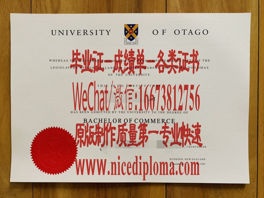 办个假的奥塔哥大学文凭证书
