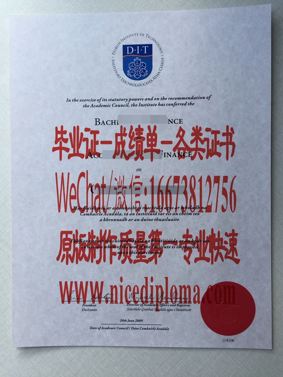 都柏林理工大学文凭哪里可以办